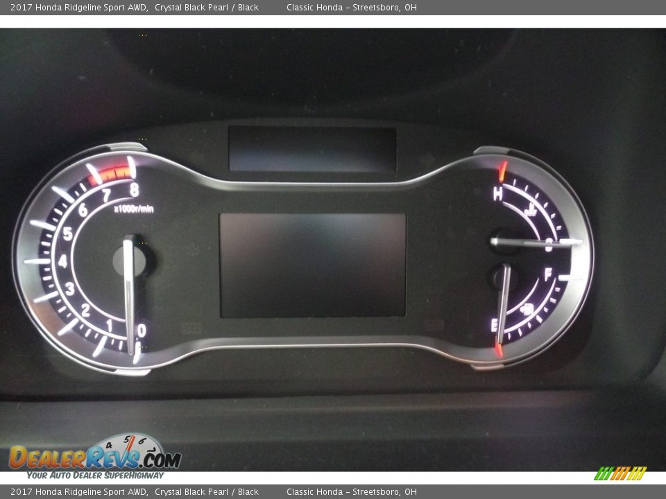 2017 Honda Ridgeline Sport AWD Crystal Black Pearl / Black Photo #22