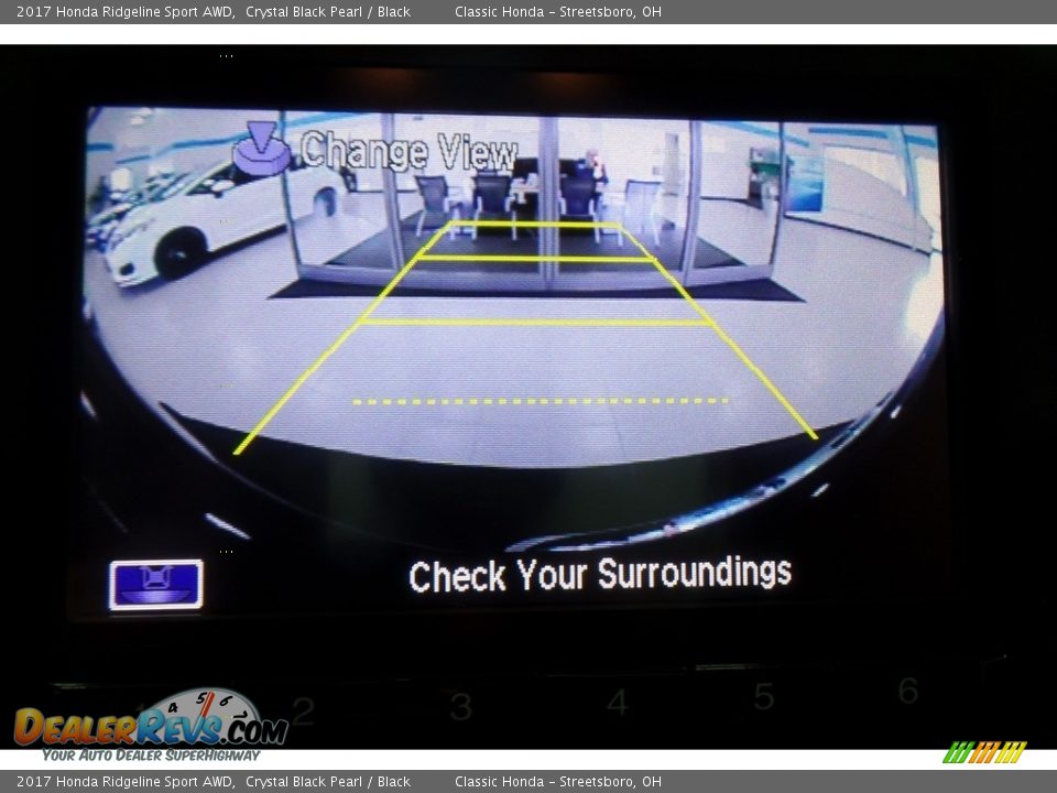 2017 Honda Ridgeline Sport AWD Crystal Black Pearl / Black Photo #23