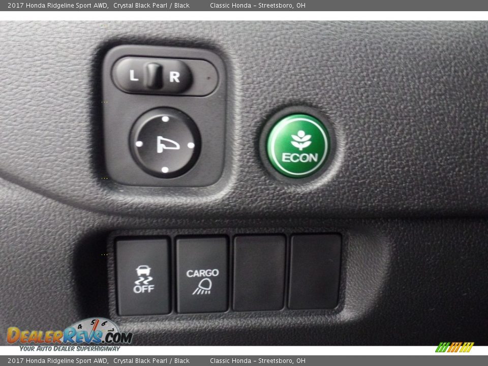 2017 Honda Ridgeline Sport AWD Crystal Black Pearl / Black Photo #29