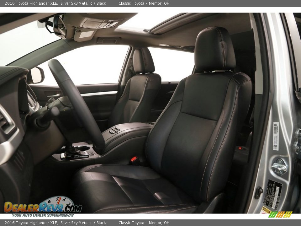 2016 Toyota Highlander XLE Silver Sky Metallic / Black Photo #6