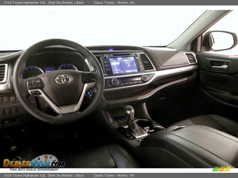 2016 Toyota Highlander XLE Silver Sky Metallic / Black Photo #7