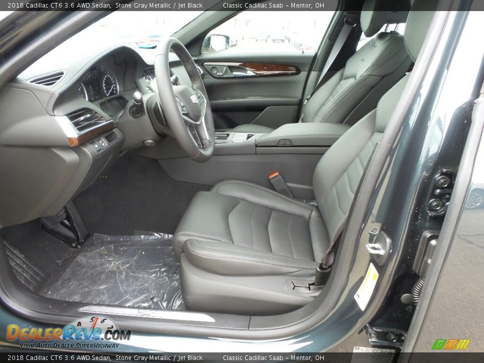 2018 Cadillac CT6 3.6 AWD Sedan Stone Gray Metallic / Jet Black Photo #3
