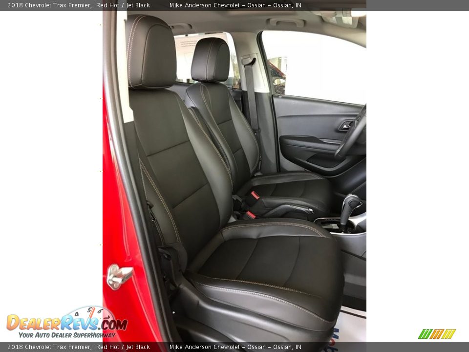 2018 Chevrolet Trax Premier Red Hot / Jet Black Photo #10