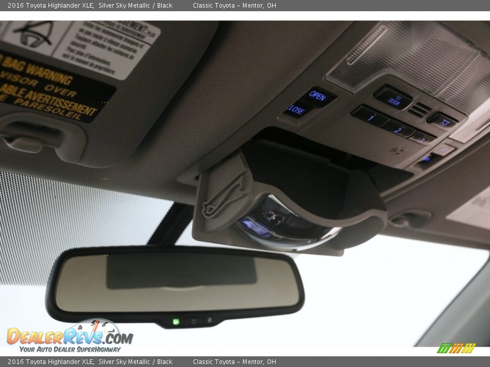 2016 Toyota Highlander XLE Silver Sky Metallic / Black Photo #14