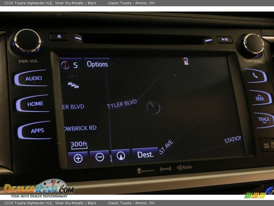 2016 Toyota Highlander XLE Silver Sky Metallic / Black Photo #20