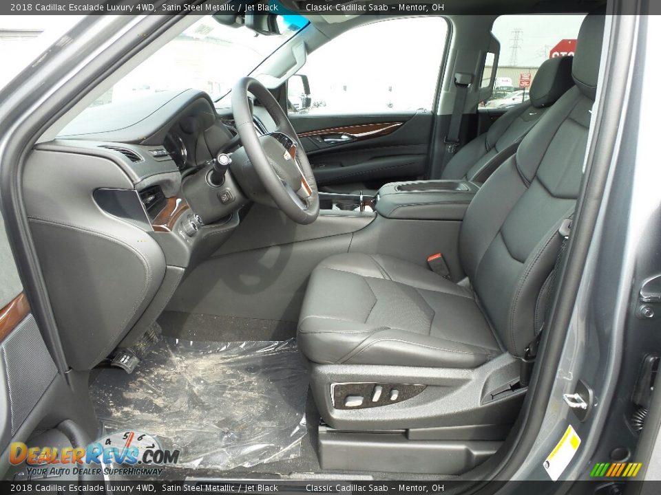 2018 Cadillac Escalade Luxury 4WD Satin Steel Metallic / Jet Black Photo #3