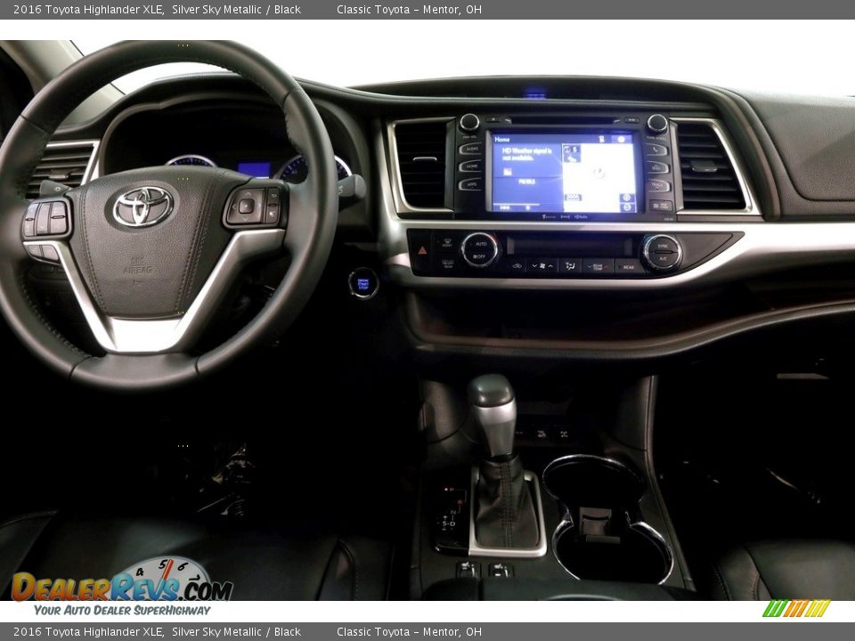 2016 Toyota Highlander XLE Silver Sky Metallic / Black Photo #29