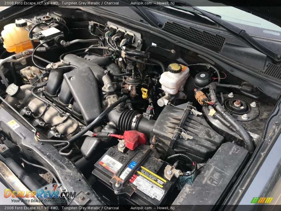 2008 Ford Escape XLT V6 4WD Tungsten Grey Metallic / Charcoal Photo #22