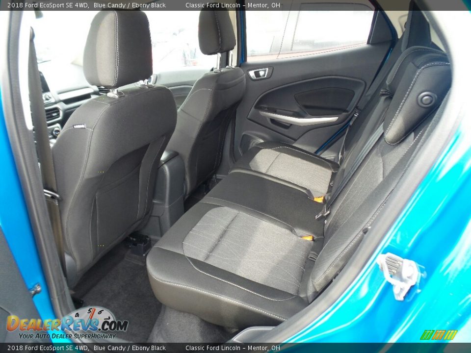 2018 Ford EcoSport SE 4WD Blue Candy / Ebony Black Photo #4