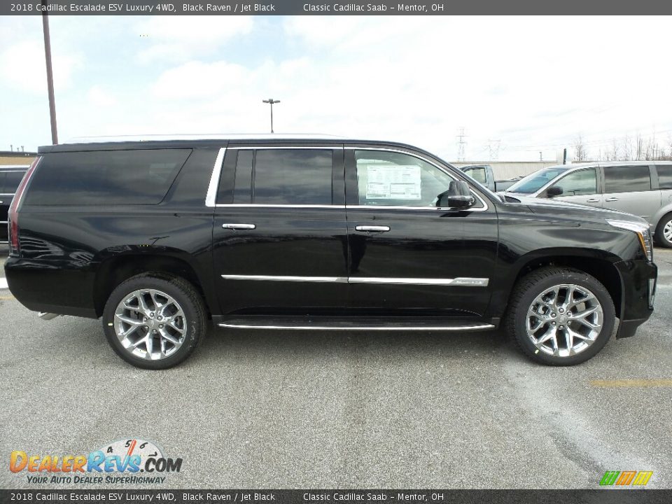 Black Raven 2018 Cadillac Escalade ESV Luxury 4WD Photo #2