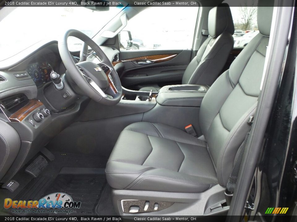 2018 Cadillac Escalade ESV Luxury 4WD Black Raven / Jet Black Photo #3