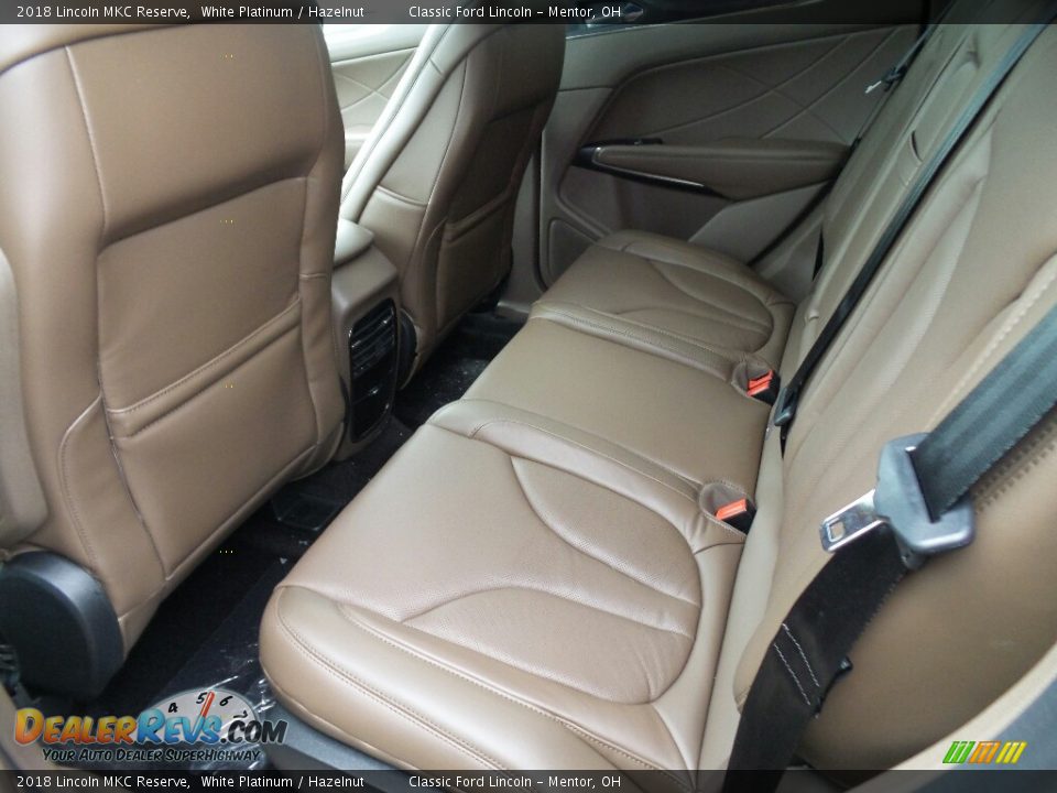 2018 Lincoln MKC Reserve White Platinum / Hazelnut Photo #4