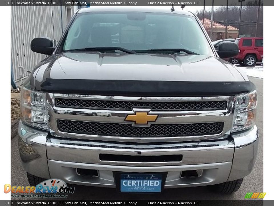 2013 Chevrolet Silverado 1500 LT Crew Cab 4x4 Mocha Steel Metallic / Ebony Photo #2