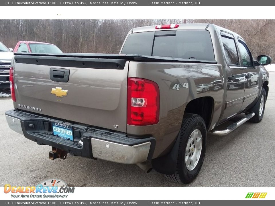 2013 Chevrolet Silverado 1500 LT Crew Cab 4x4 Mocha Steel Metallic / Ebony Photo #4