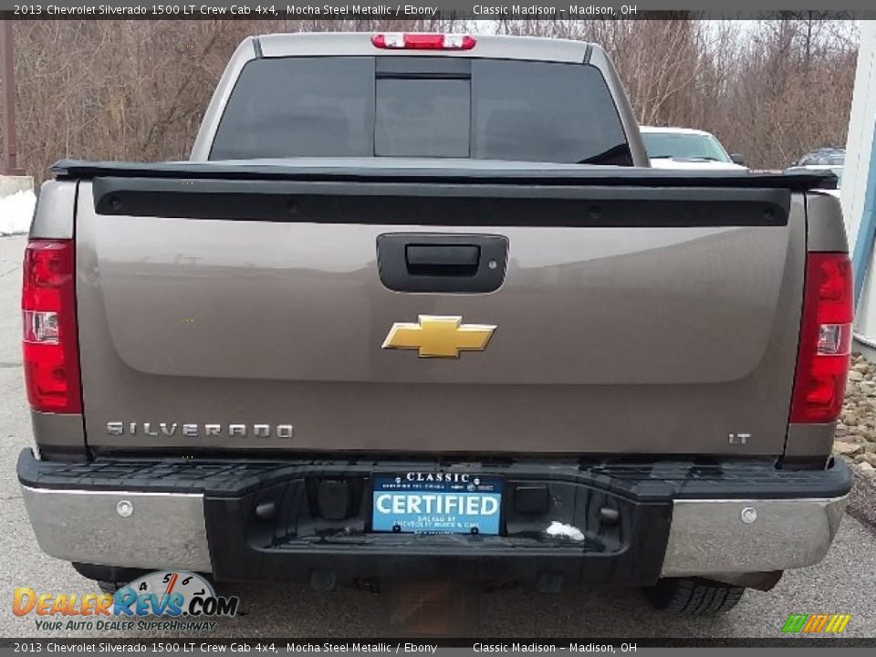 2013 Chevrolet Silverado 1500 LT Crew Cab 4x4 Mocha Steel Metallic / Ebony Photo #5