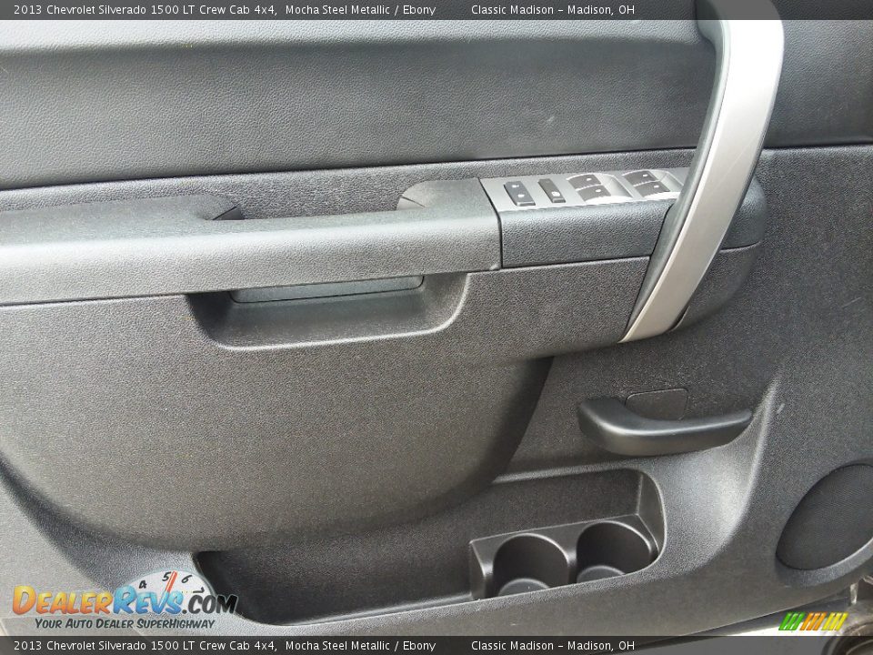 2013 Chevrolet Silverado 1500 LT Crew Cab 4x4 Mocha Steel Metallic / Ebony Photo #7