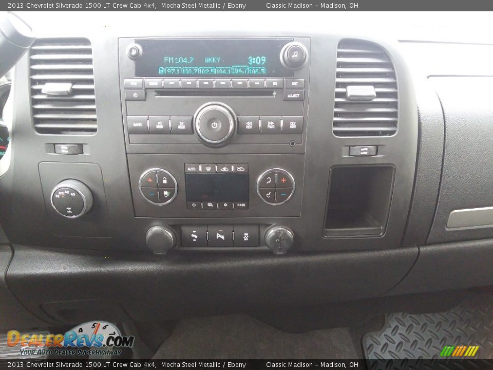 2013 Chevrolet Silverado 1500 LT Crew Cab 4x4 Mocha Steel Metallic / Ebony Photo #12