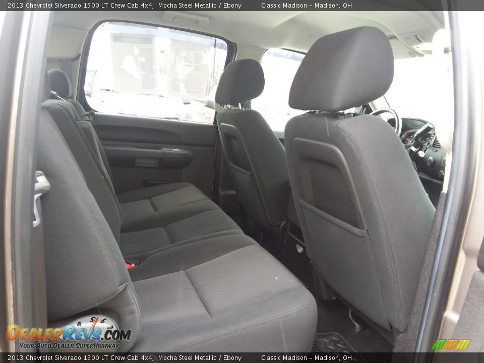 2013 Chevrolet Silverado 1500 LT Crew Cab 4x4 Mocha Steel Metallic / Ebony Photo #13