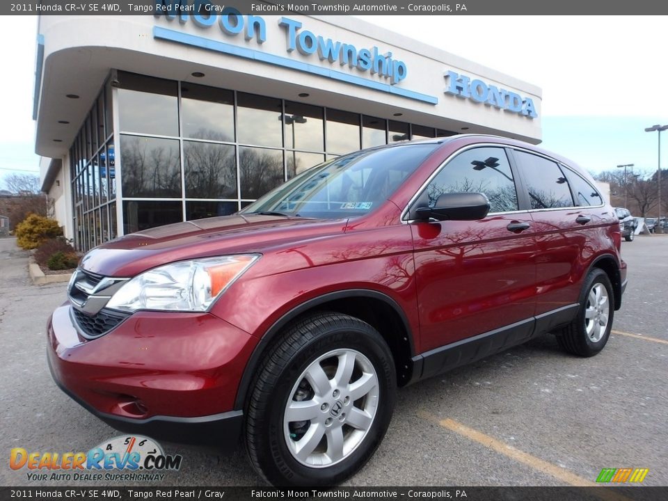2011 Honda CR-V SE 4WD Tango Red Pearl / Gray Photo #1