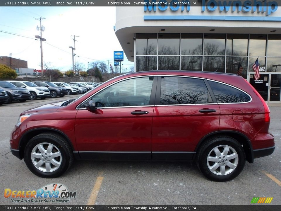 2011 Honda CR-V SE 4WD Tango Red Pearl / Gray Photo #2