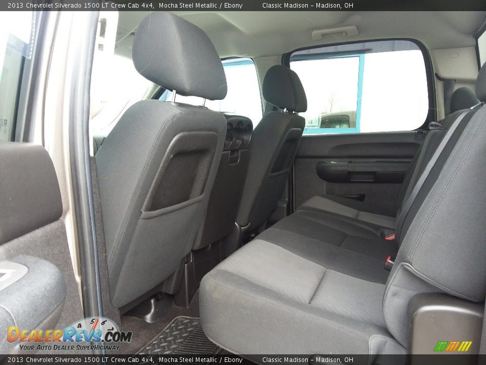2013 Chevrolet Silverado 1500 LT Crew Cab 4x4 Mocha Steel Metallic / Ebony Photo #18