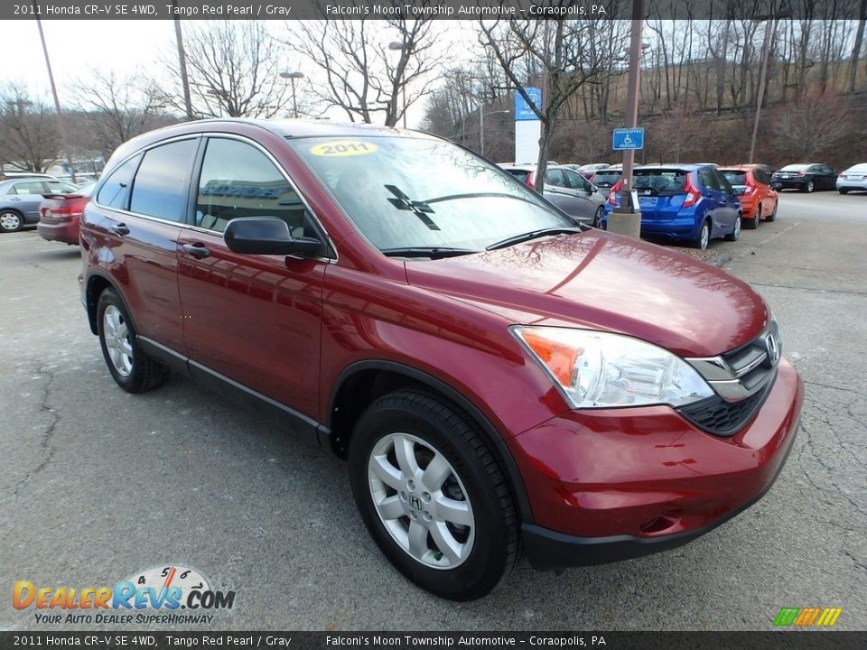 2011 Honda CR-V SE 4WD Tango Red Pearl / Gray Photo #8