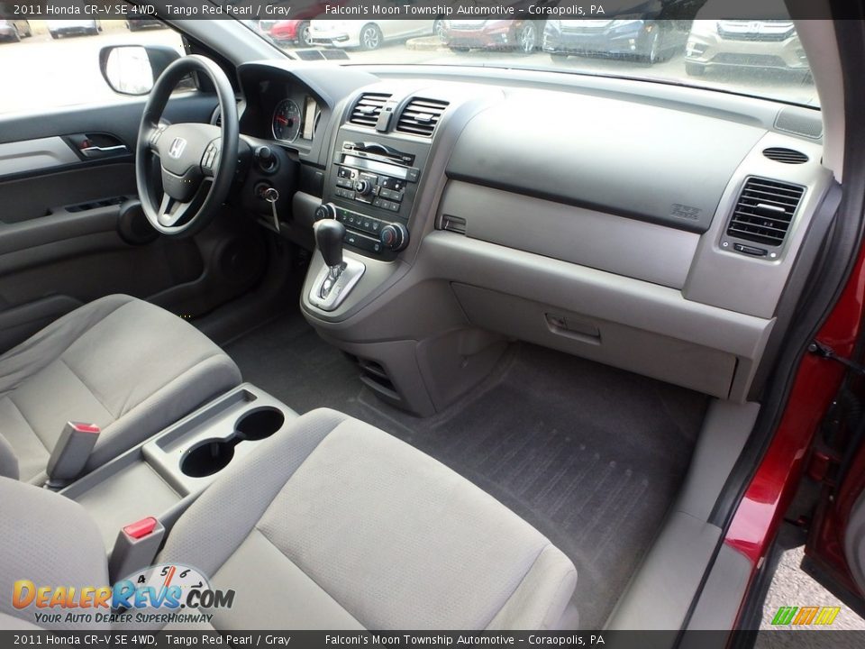 2011 Honda CR-V SE 4WD Tango Red Pearl / Gray Photo #12