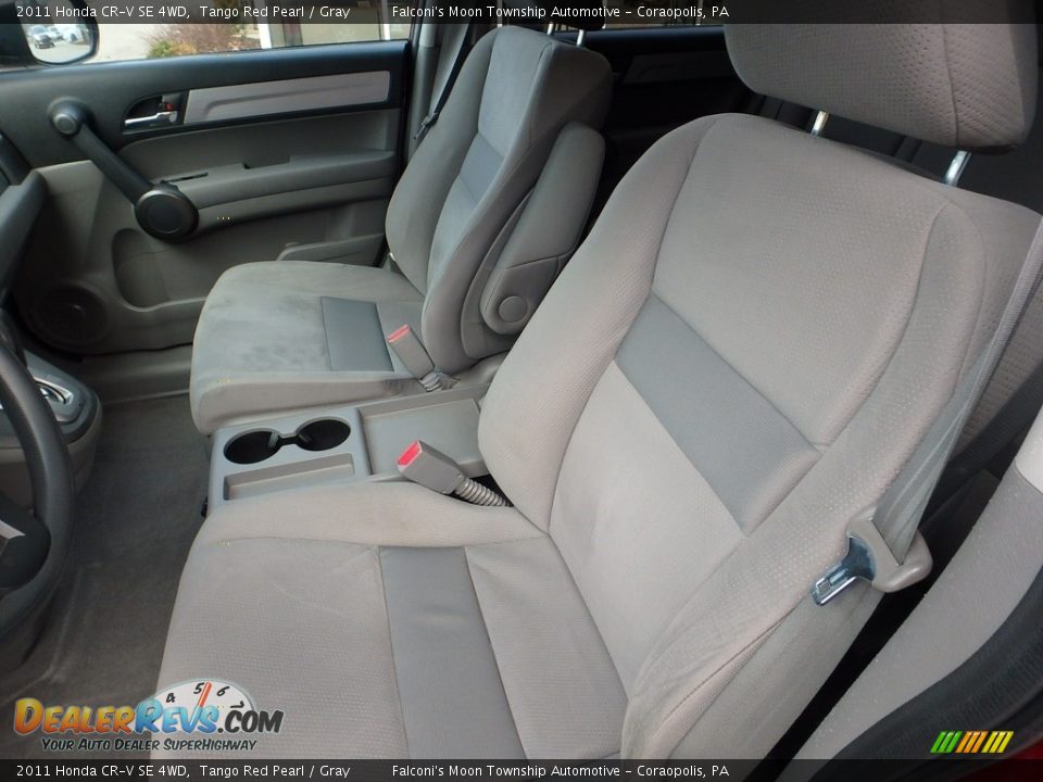 2011 Honda CR-V SE 4WD Tango Red Pearl / Gray Photo #16