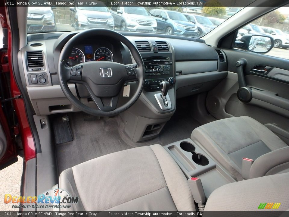 2011 Honda CR-V SE 4WD Tango Red Pearl / Gray Photo #18
