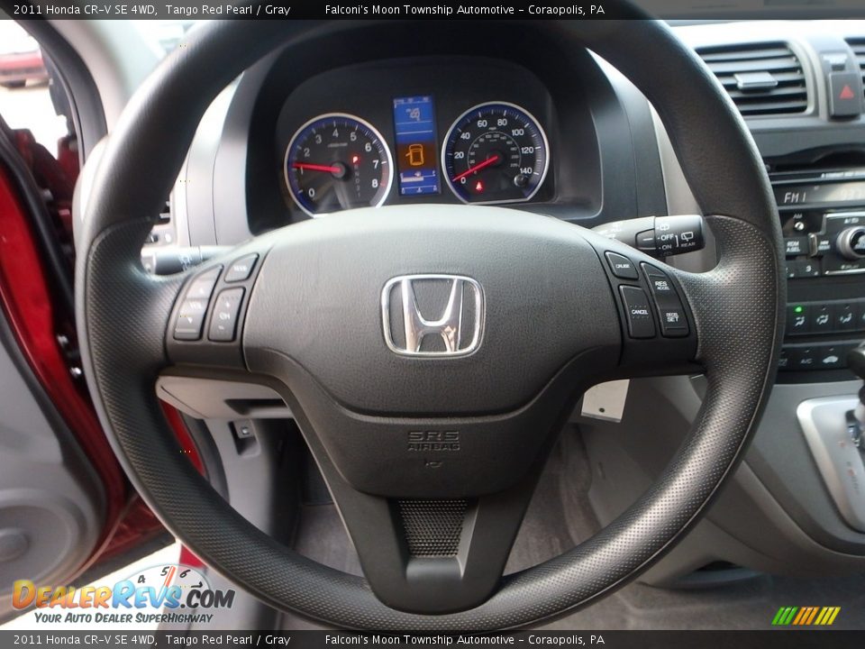 2011 Honda CR-V SE 4WD Tango Red Pearl / Gray Photo #21
