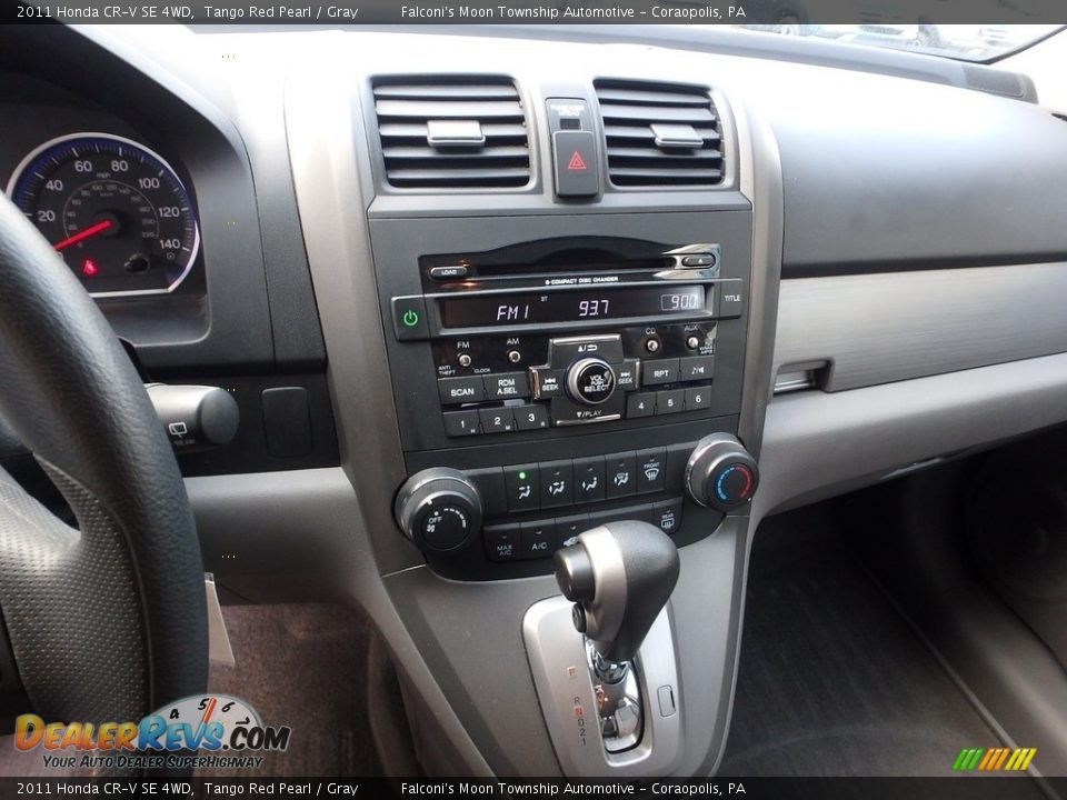 2011 Honda CR-V SE 4WD Tango Red Pearl / Gray Photo #23