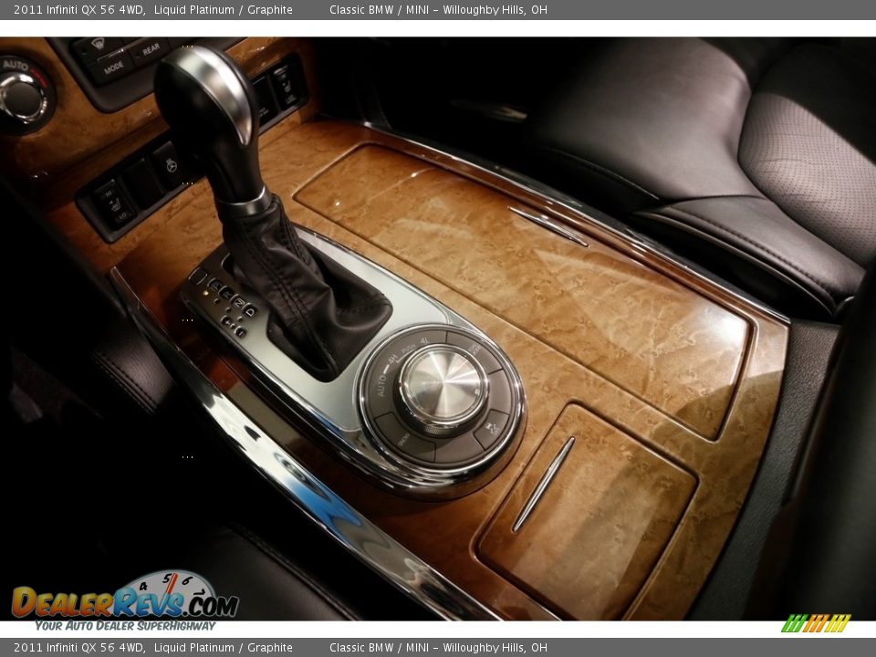 2011 Infiniti QX 56 4WD Liquid Platinum / Graphite Photo #22