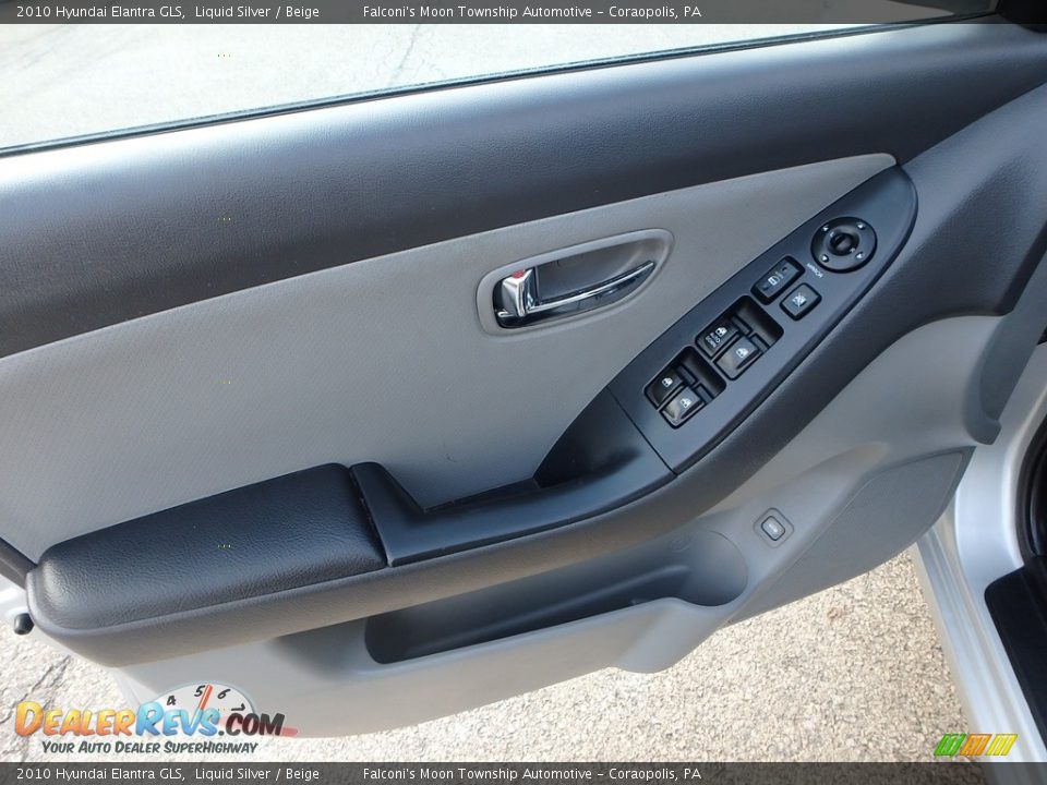 2010 Hyundai Elantra GLS Liquid Silver / Beige Photo #19
