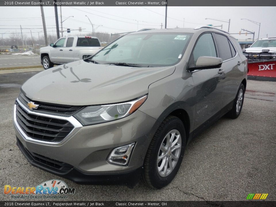 2018 Chevrolet Equinox LT Pepperdust Metallic / Jet Black Photo #1