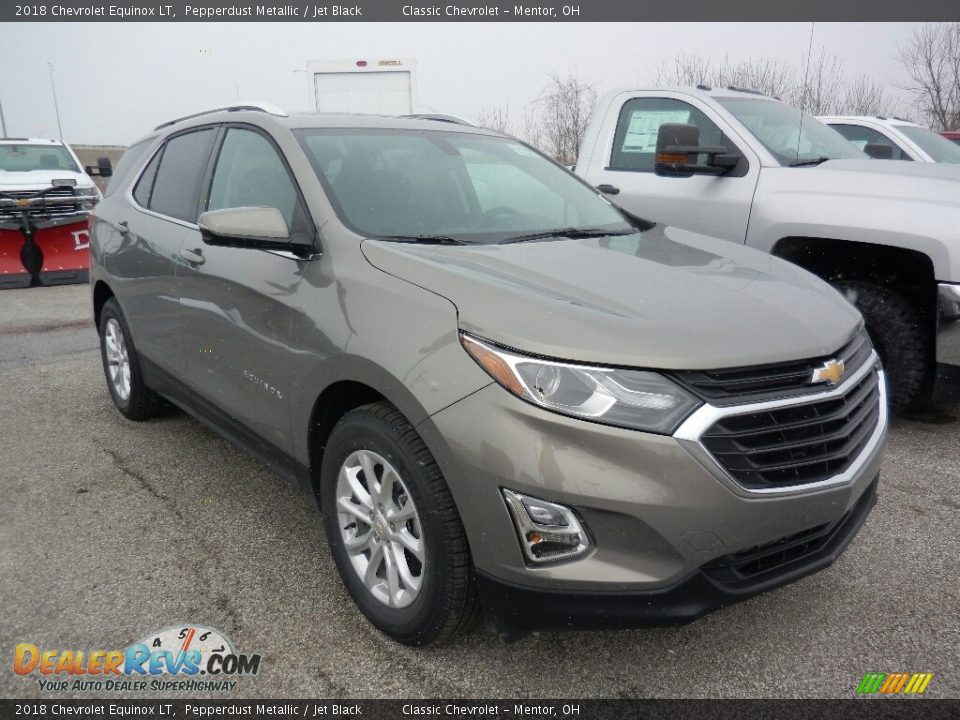 2018 Chevrolet Equinox LT Pepperdust Metallic / Jet Black Photo #3