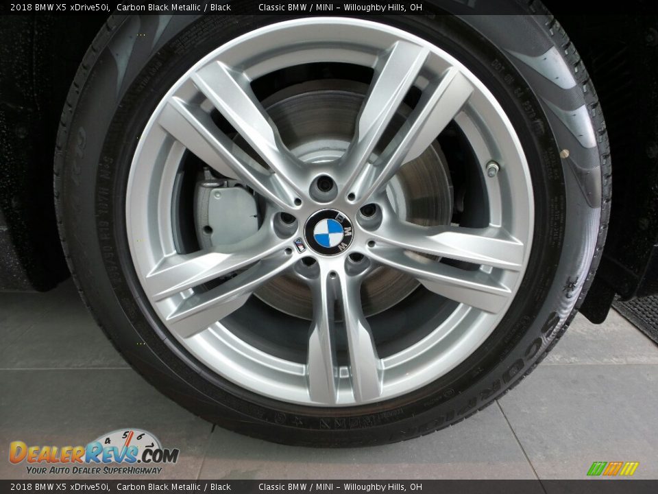 2018 BMW X5 xDrive50i Carbon Black Metallic / Black Photo #4