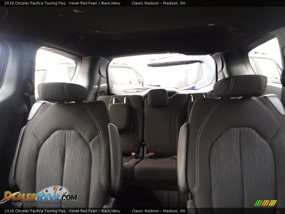 2018 Chrysler Pacifica Touring Plus Velvet Red Pearl / Black/Alloy Photo #7