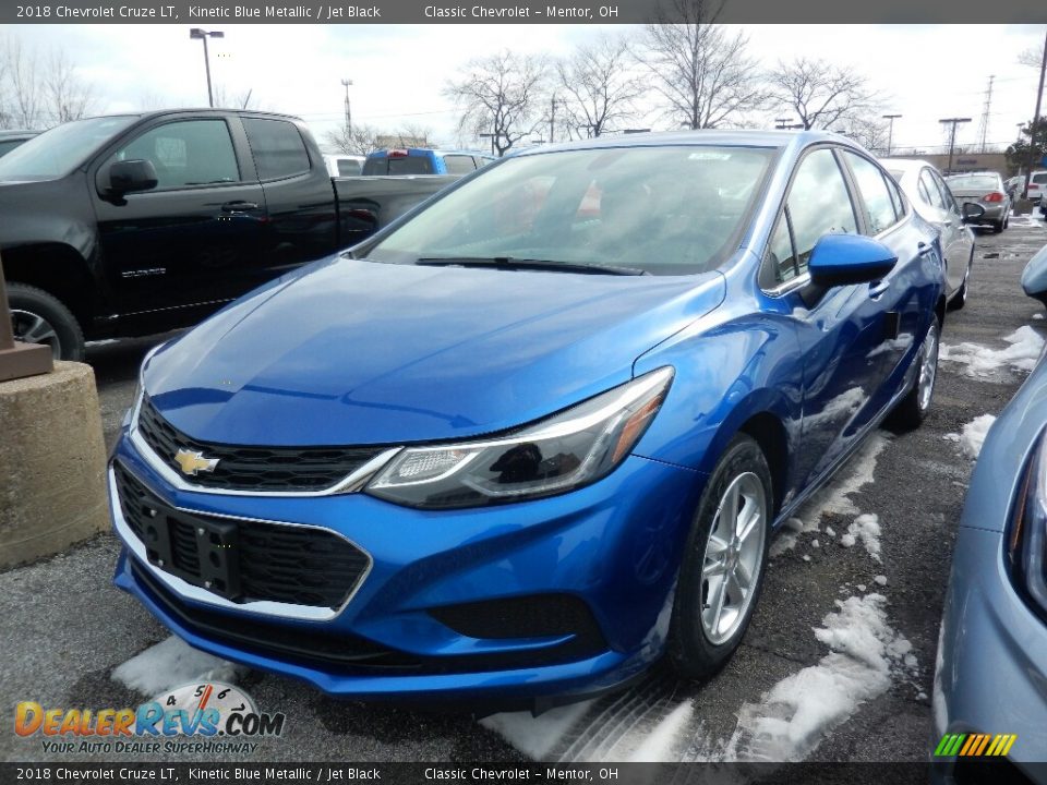 2018 Chevrolet Cruze LT Kinetic Blue Metallic / Jet Black Photo #1