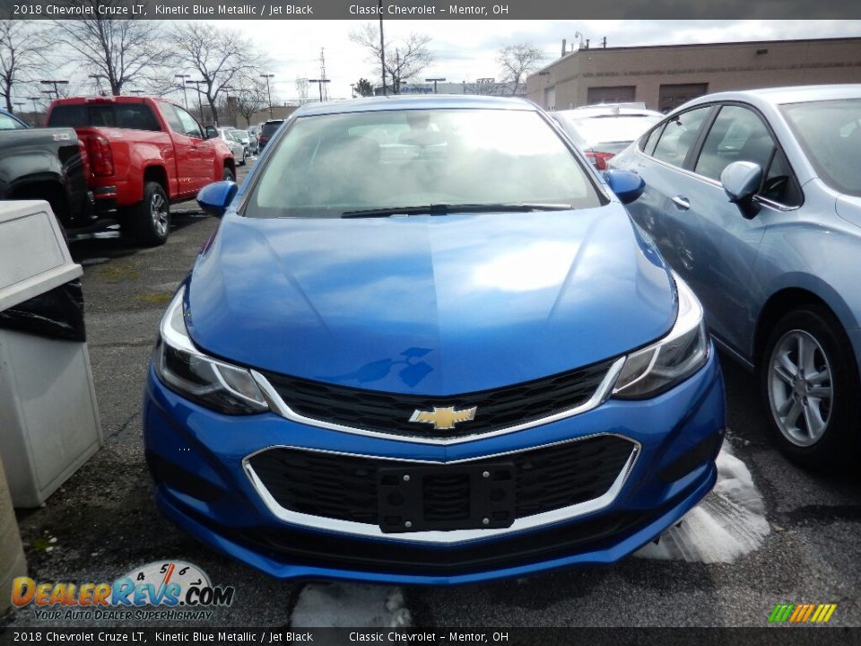 2018 Chevrolet Cruze LT Kinetic Blue Metallic / Jet Black Photo #2