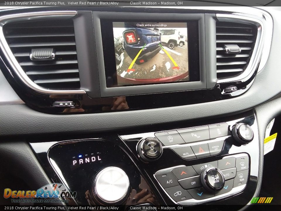 2018 Chrysler Pacifica Touring Plus Velvet Red Pearl / Black/Alloy Photo #15