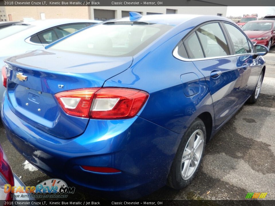 2018 Chevrolet Cruze LT Kinetic Blue Metallic / Jet Black Photo #4