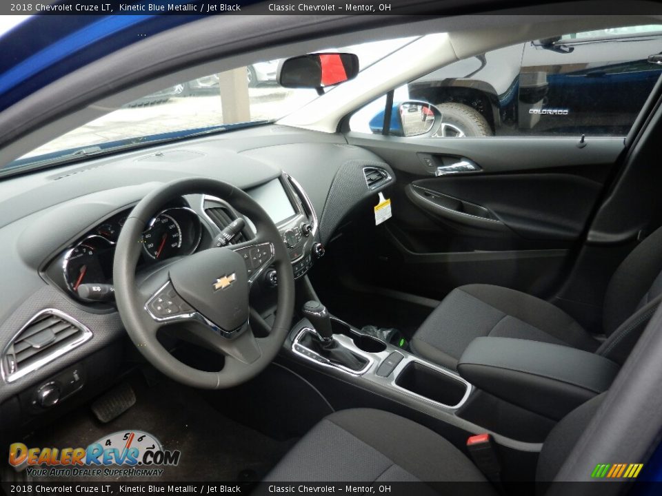 2018 Chevrolet Cruze LT Kinetic Blue Metallic / Jet Black Photo #7