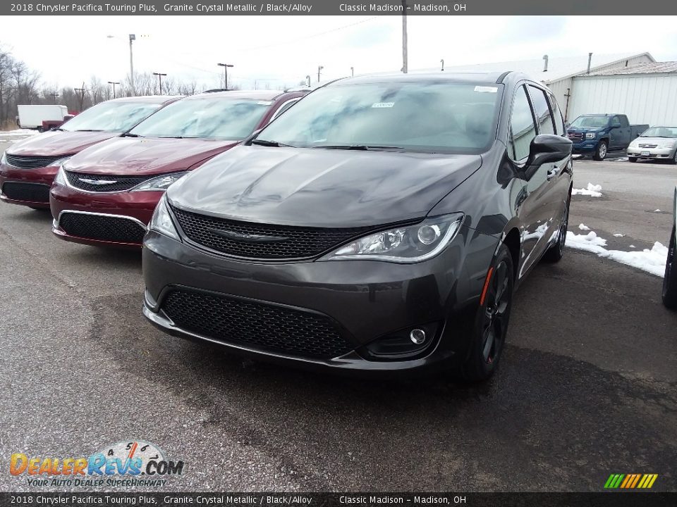 2018 Chrysler Pacifica Touring Plus Granite Crystal Metallic / Black/Alloy Photo #1