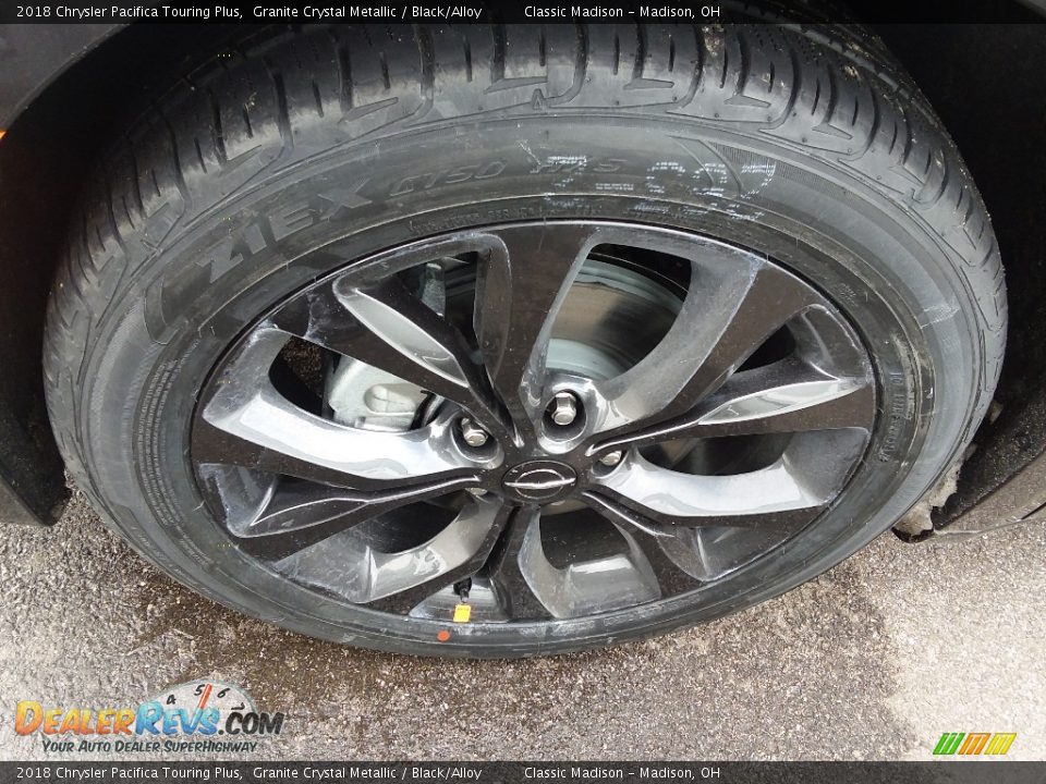 2018 Chrysler Pacifica Touring Plus Granite Crystal Metallic / Black/Alloy Photo #2