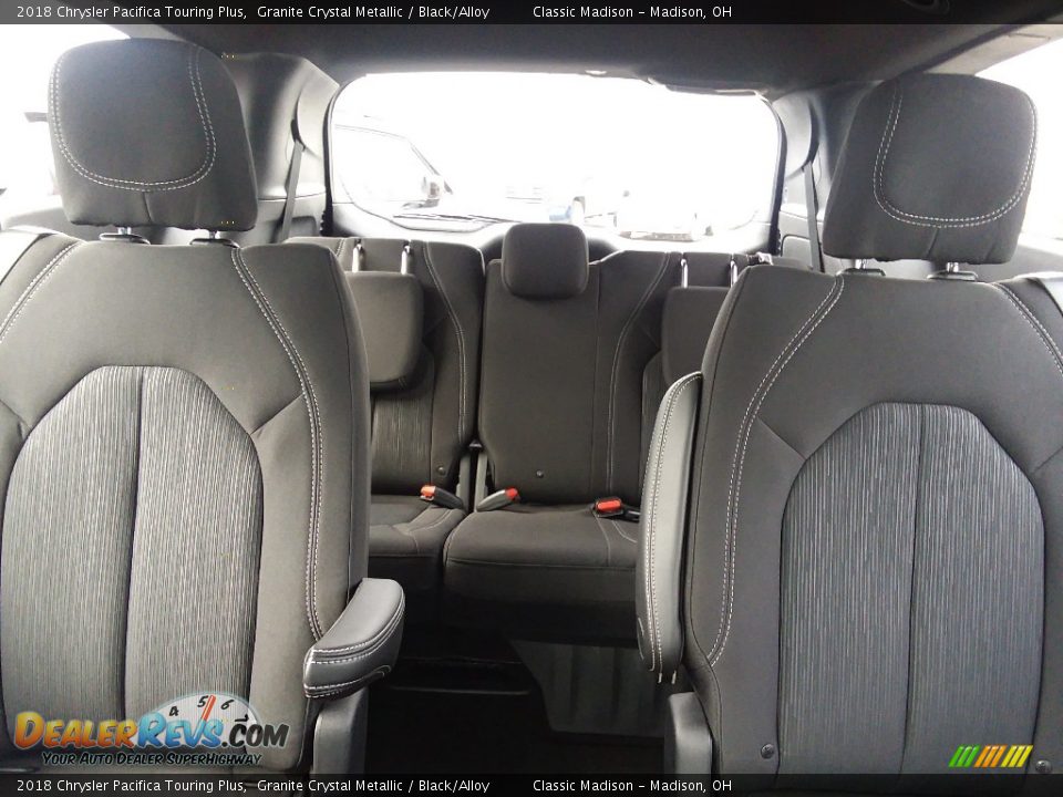 2018 Chrysler Pacifica Touring Plus Granite Crystal Metallic / Black/Alloy Photo #9