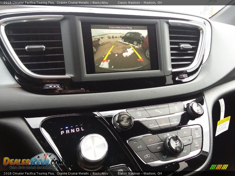 2018 Chrysler Pacifica Touring Plus Granite Crystal Metallic / Black/Alloy Photo #10