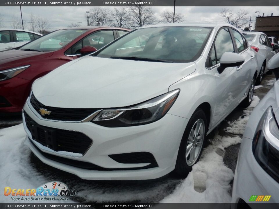 2018 Chevrolet Cruze LT Summit White / Jet Black Photo #1