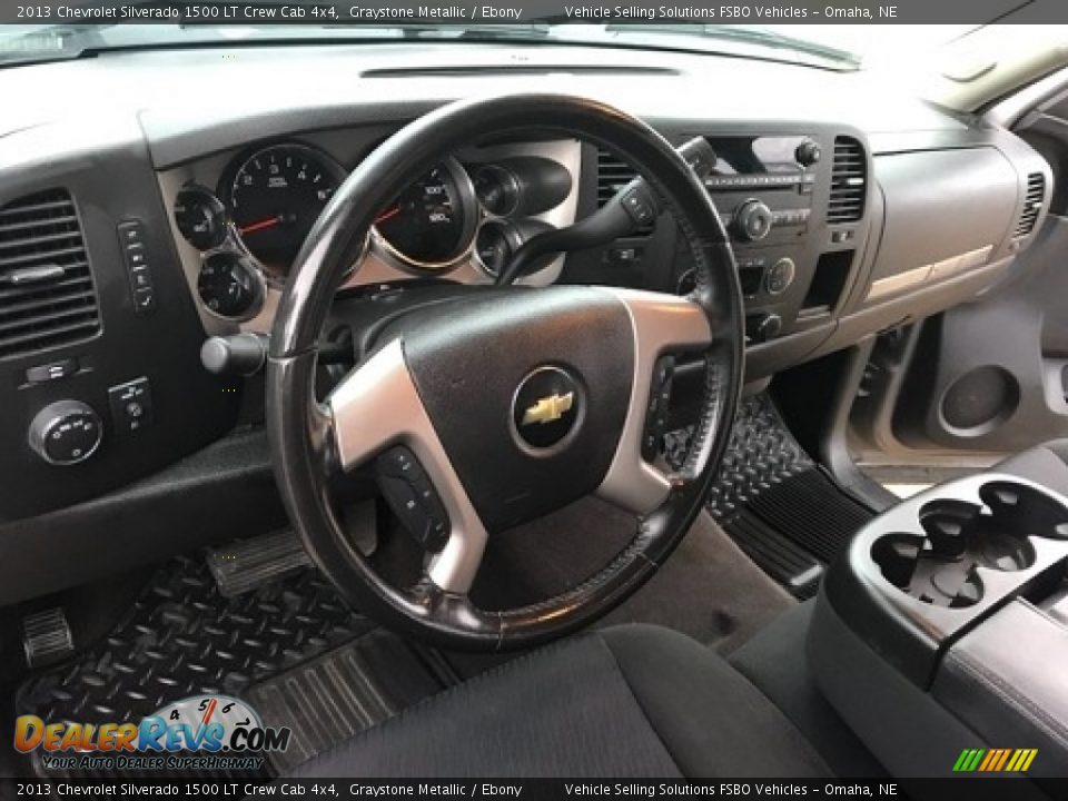 2013 Chevrolet Silverado 1500 LT Crew Cab 4x4 Graystone Metallic / Ebony Photo #3