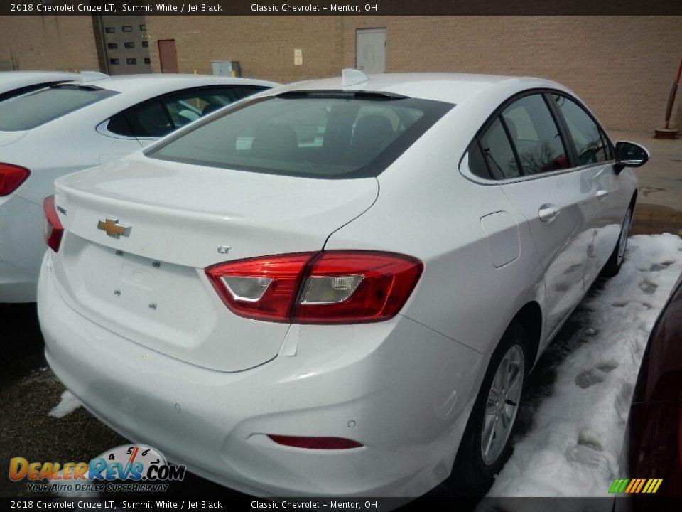 2018 Chevrolet Cruze LT Summit White / Jet Black Photo #4