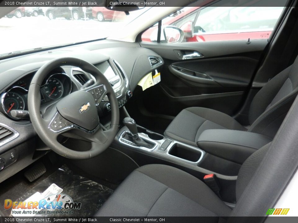 2018 Chevrolet Cruze LT Summit White / Jet Black Photo #7